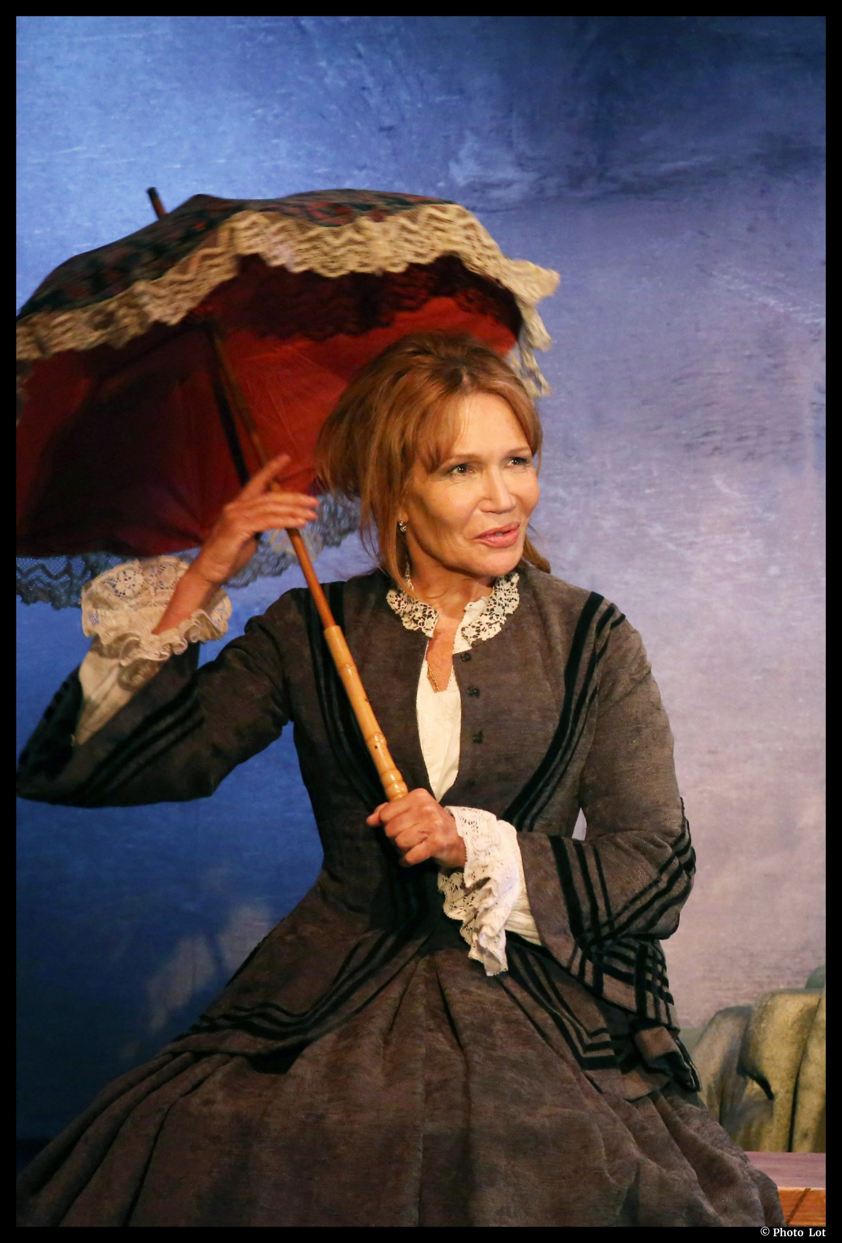 Une vie de Maupassant - mise en scène d'Arnaud Denis avec Clémentine Célarié © Photo Lot