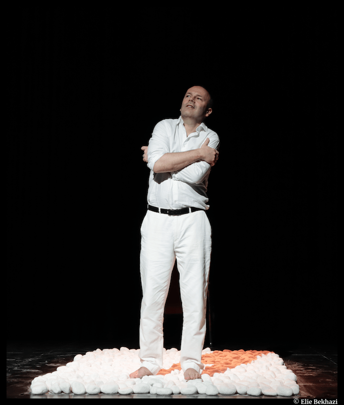 Les carnets d'Albert Camus. stéphane Olivié Bisson. Lucernaire.© Elie Bekhazi