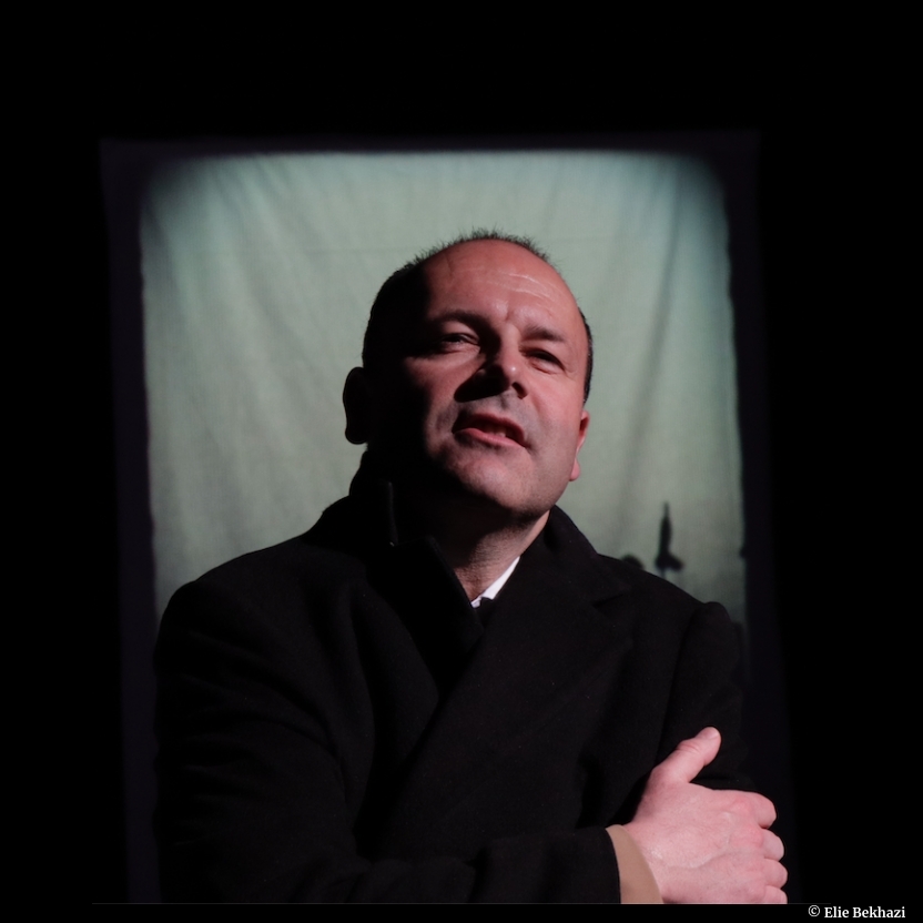 Les carnets d'Albert Camus. stéphane Olivié Bisson. Lucernaire.© Elie Bekhazi
