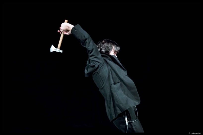 Tout Dostoïevski dee Benoît Lambert et Emmanuel Vérité. Lucernaire. © Gilles Vidal