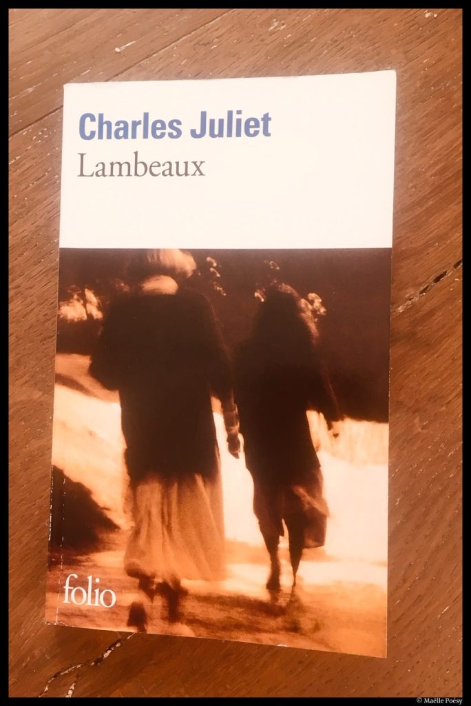 Lambeaux de Charles Juliet © Maëlle Poésy