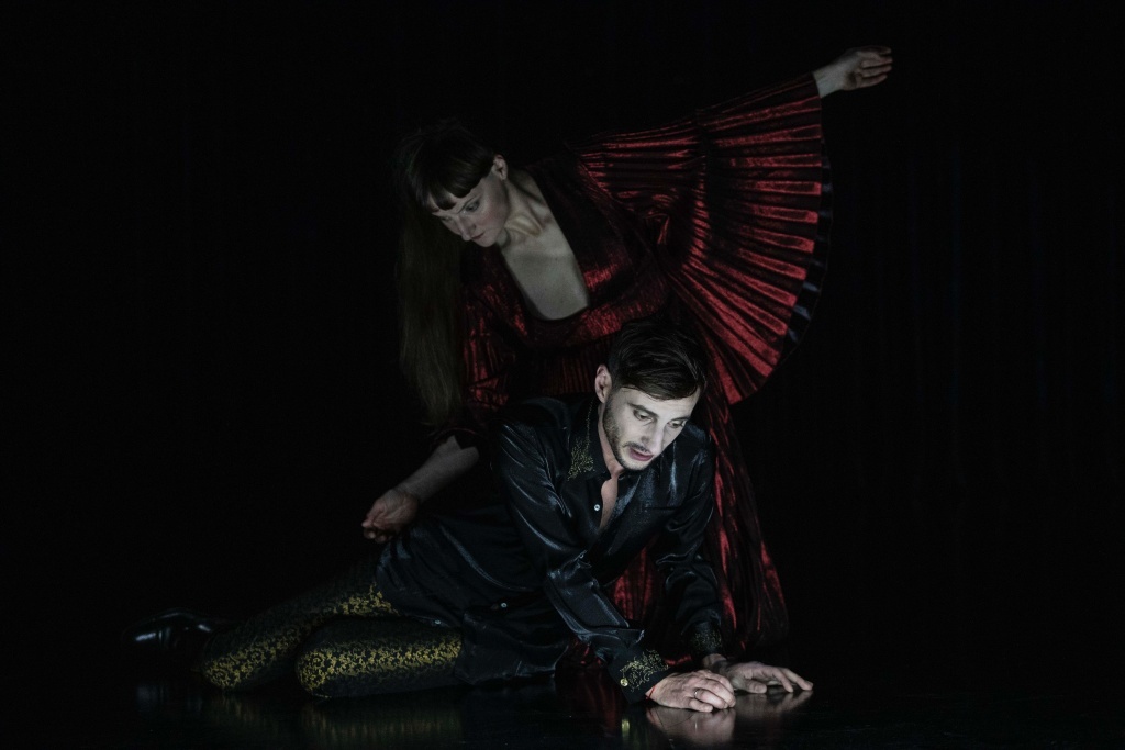 Mithridate de Racine. Mise en scène d'Eric Vigner. Jutta Johanna Weiss et Thomas Jolly.  © Jean-Louis Fernandez