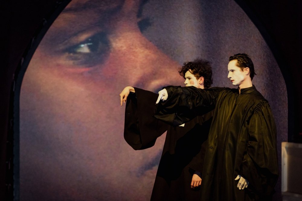 Léviathan de Guillaume Poix et Lorraine de Sagazan - Photo de répétition © Simon Gosselin