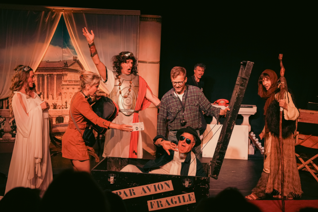 La belle Hélène et les garçon - Offenbach -Théâtre du Petit Monde © Pierre-Antoine Chaumien