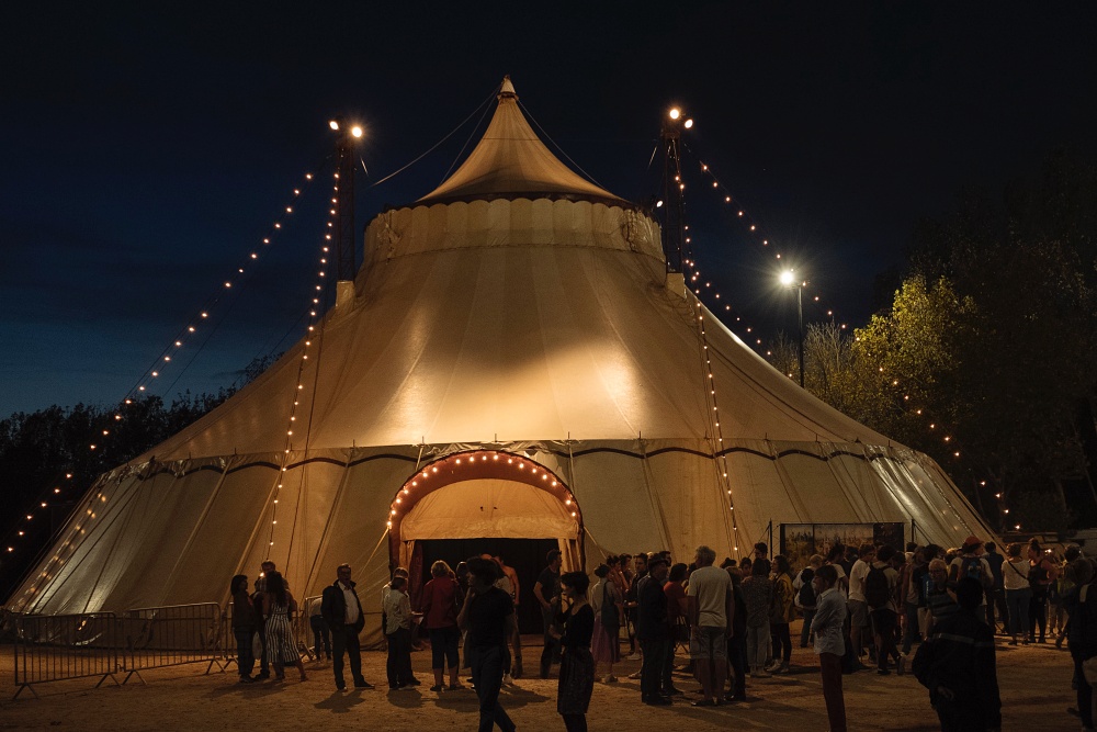 Antoine Rigot - Chapiteau des Colporteurs © Guillaume de Smedt
