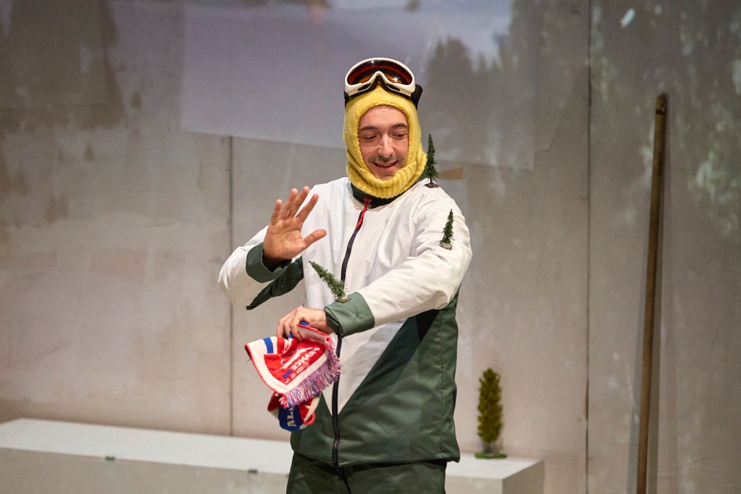 Une histoire Autrichienne - Cie Les Maladroits - Marion Solange-Malenfant - Benjamin Ducasse - Arno Wögerbauer © Pierre Grosbois