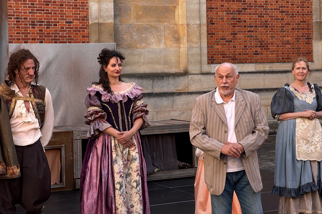 Le Mois Molière - Francis Perrin - Les comédiens de Louison et Monsieur Molière © Arthur Ruyer David / Ville de Versailles