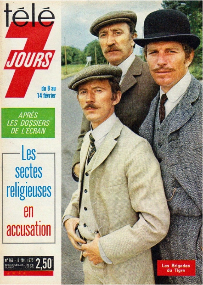Jean-Paul Tribout - Les Brigades du Tigre - couverture de Télé 7 jours