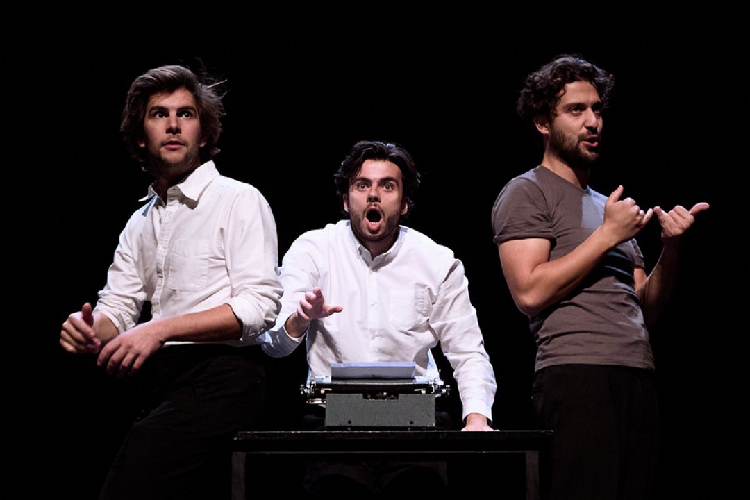 Si une histoire frappe à ta porte - David Guez - Édouard Eftimakis - Thibaud Guillon-Marchi © Marguerite Pic